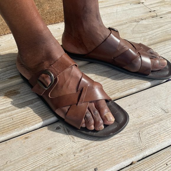 Bison The Original - Luxury Italian Men's Sandals - Picture 4 of 10